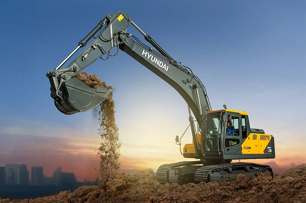 Hyundai 215L Excavator